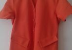 Vintage 70's Orange Top/Jacket/Blazer