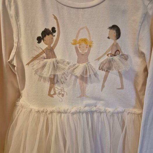NEXT dress ballerina tutu design 5-6