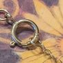 9 carat gold necklace with citrine stone Image 3