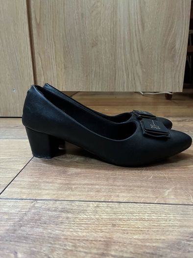 Black Block Heels