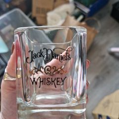 Jack Daniels 1970s whiskey Glass