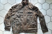 North Coast Leather Jacket brown Size L Large