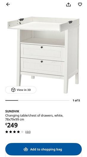 Ikea changing table