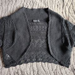 Black Cardigan Size 8-10