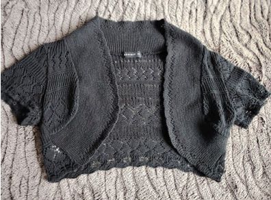 Black Cardigan Size 8-10