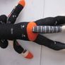 Guitar Sock Monkey Handmade Plush Toy Image 5