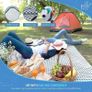 NEW SALE | 200x140CM Picnic Blanket with Carrying Handle | Waterproof and Sand proof Outdoor Beach Blanket Image 5
