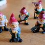 Miniature dolls house or fairy garden items, lot of garden gnomes Image 8