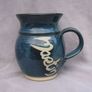MARTIN (Moville Pottery, County Donegal) - a hand-crafted personalised mug made for sale by Roches Stores of Galway Image 2