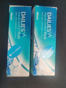Contact Lenses +2.5 Dailies Aqua comfort Plus