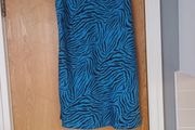 Dunnes  Stores A-Line  Animal  Print  Skirt.  Size 44 - 14-16.  New.