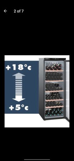 Liebherr VinoThek Wine fridge.