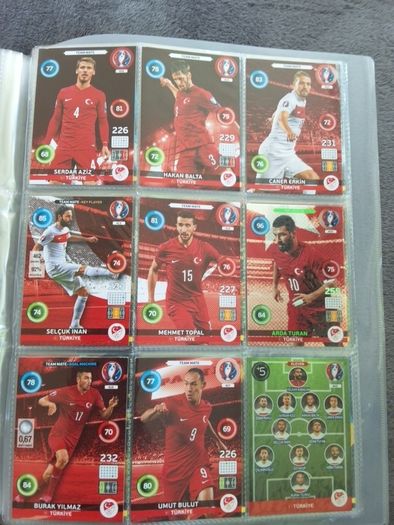 Euro 2016 france cards