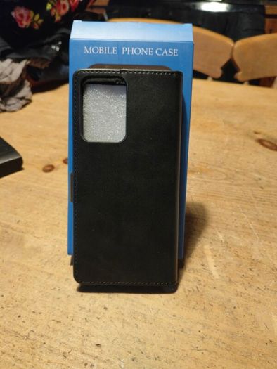 Mobile leather Black phone cover, New in Box. For a One plu.rNord CE 2 lite.