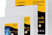 Painting Canvas Panels, Set of 24, Blank Canvas Boards for Acrylic Oil Water Painting 5x7 inch, 8x10 inch, 11x14inch (8 of Each)