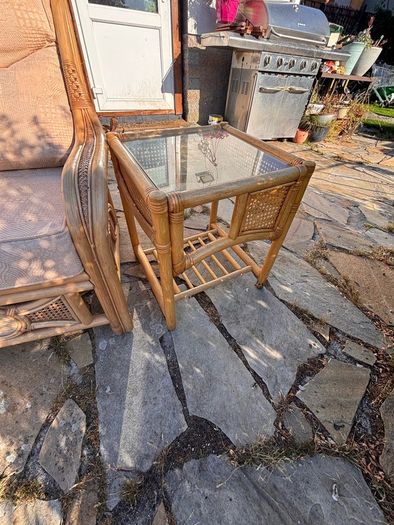 5 piece rattan conservatory furniture suite