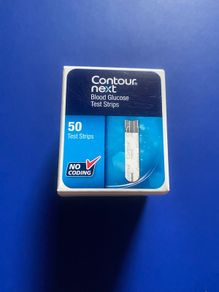 Contour Next blood glucose test strips 50 strips