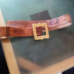 men's. Real. leather. belt.   Size. Med