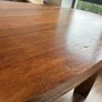 Solid Wood Dining table oval wooden Image 3