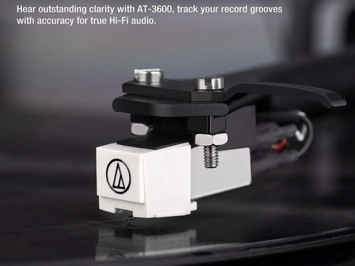 Bluetooth Turntable Hi-Fi System with 36 Watt Bookshelf Speakers, Vinyl Record Player with Magnetic Cartridge (FREE POSTAGE)