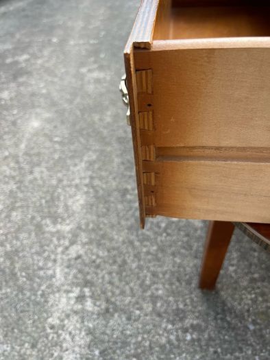 Beautiful vintage dressing table with mirror