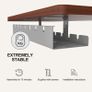 Desk Cable Management Bundle: SANODESK Tray + 2  6-Way Power Strips Image 4
