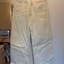 Leigh Tucker Willow Girls Cream/Lemon Wide Leg Jeans (7-8 Years) Image 2