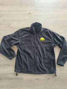 Columbia "Iowa" black fleece size large