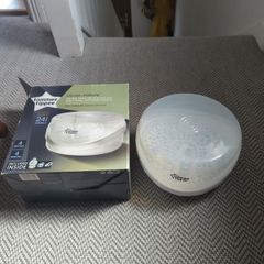 baby toddler bottle steriliser tommee tippee microwave steam