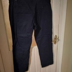 Mens Navy Dunne Stores Trousers. like new