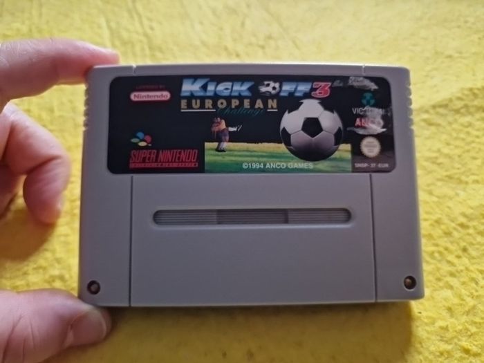 Kick Off 3 European Super Nintendo Snes Arcade Games Original