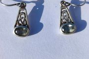 Kit Heath designer silver earrings