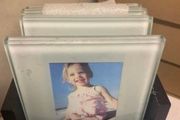 4 Photo Coasters with stand