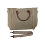 Canvas Tote Bag Khaki - Brand New Image 8