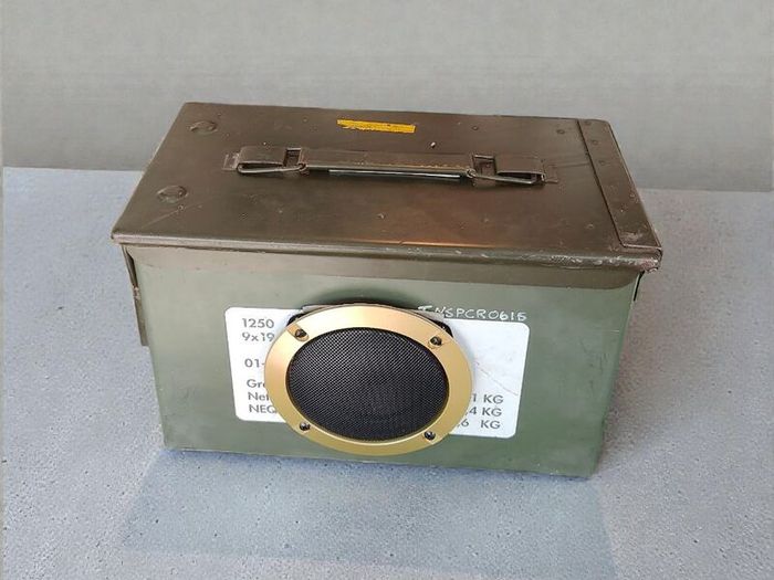 Vintage Military Ammo Box Bluetooth Speaker