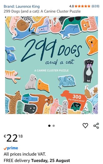 299 dogs and a cat puzzle