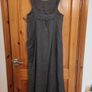 Italian designer linen maxi dress Image 3