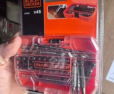 Black and decker drill bit set