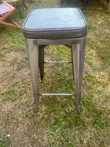 GunmetalBar stool x 3