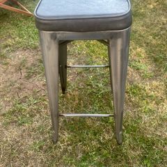 GunmetalBar stool x 3