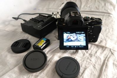Sony A7S Camera Body + 2 Batteries + Dual Charger