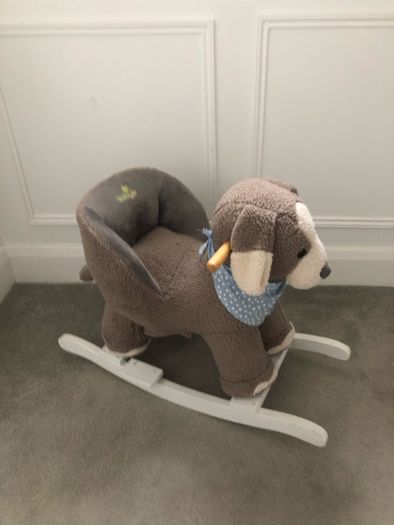 babylo rocking dog with sound