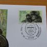 Mountain Gorillas first day coin stamp cover | 1 Dollar 1994 Image 3