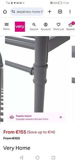 single bed frame