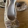 Ecco Low Wedge Ballerina Shoes Image 7