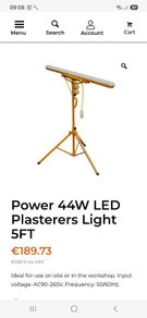 Plasterers site light