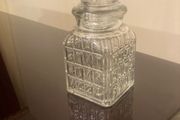 Vintage (possibly Antique) Sheffield Glass Decanter.