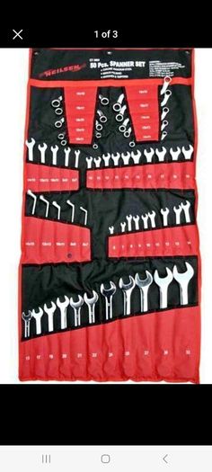 50 piece spanners set