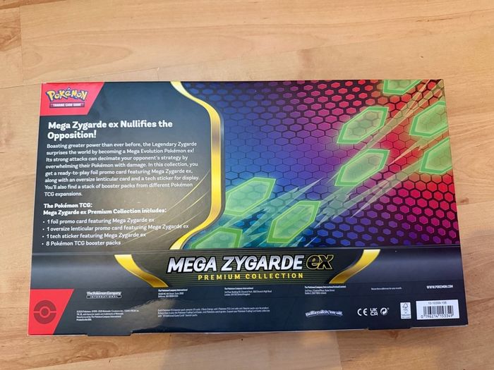 Pokemon TCG Mega Zygarde ex Premium Collection