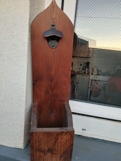 Vintage Wooden Bottle Opener